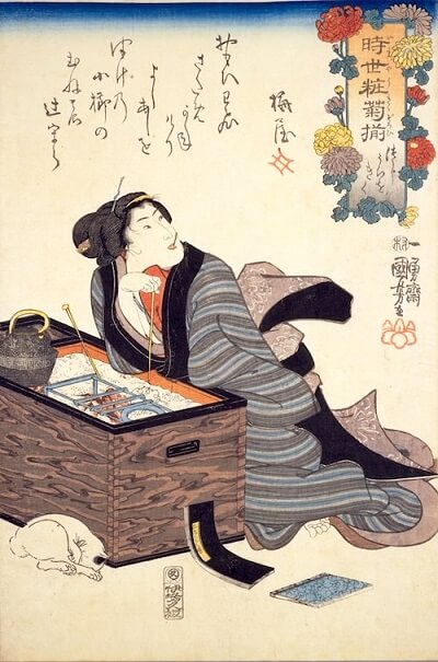 charcoal in edo era