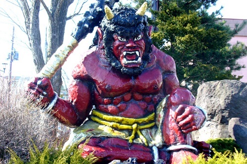 oni ogre daemon of Japan