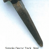 traditional Japanese style decor tack/nail, Ninja hardware