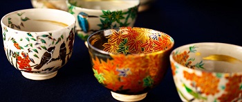 kiyomizu yaki, pottery of Kyoto, japan