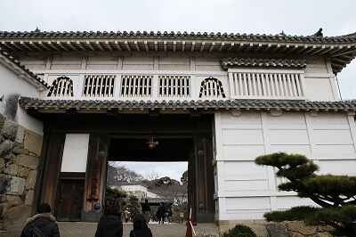 1st gate of Himeji Castle
