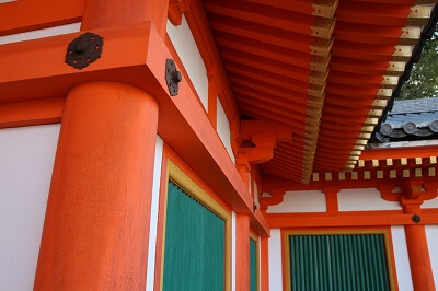 Ninja Hardware used in Yasaka Shrine, Kyoto