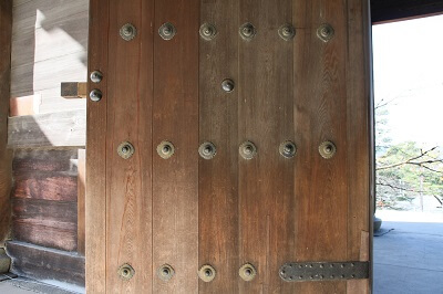 Ninja Hardware used in Kachozan Mountain Temple, Kyoto