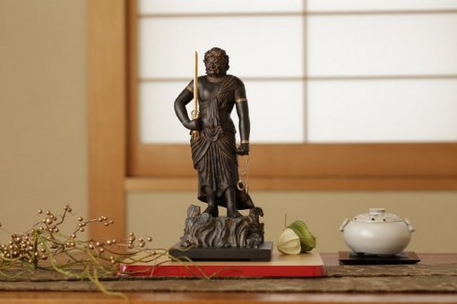 Buddha Statue for sale, Acala / Fudo Myo-oh, display example in a room