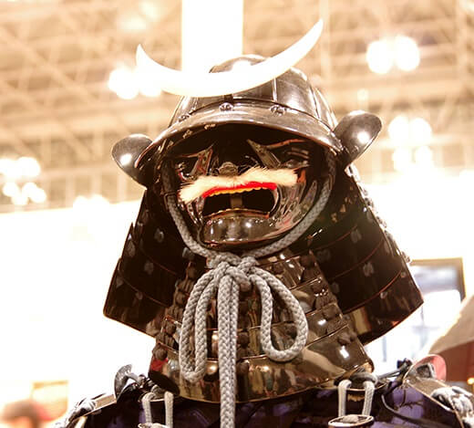 japanese samurai warrior helmet