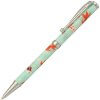 Handmade Ballpoint Pen made in Japan, Mino Washi Japanese paper series, premier quality, Kingyo pattern Blue