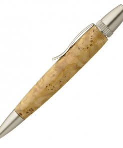 Handmade Ballpoint Pen made in Japan, Precious Wood Series Pen made of Japanese chestnut tree