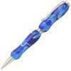Handmade Ballpoint Pen made in Japan, Acrylic Jewel Series, Sea Blue