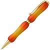 Handmade Ballpoint Pen made in Japan, Sunburst Painted Wood Pen Series, Maple
