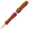 Handmade Ballpoint Pen made in Japan, Acrylic & Wood Series, Padauk