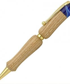 Handmade Ballpoint Pen made in Japan, Hida Tree Series, Japanese zelkova