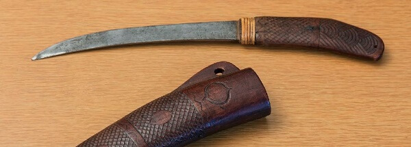 Ainu's penknife Makiri