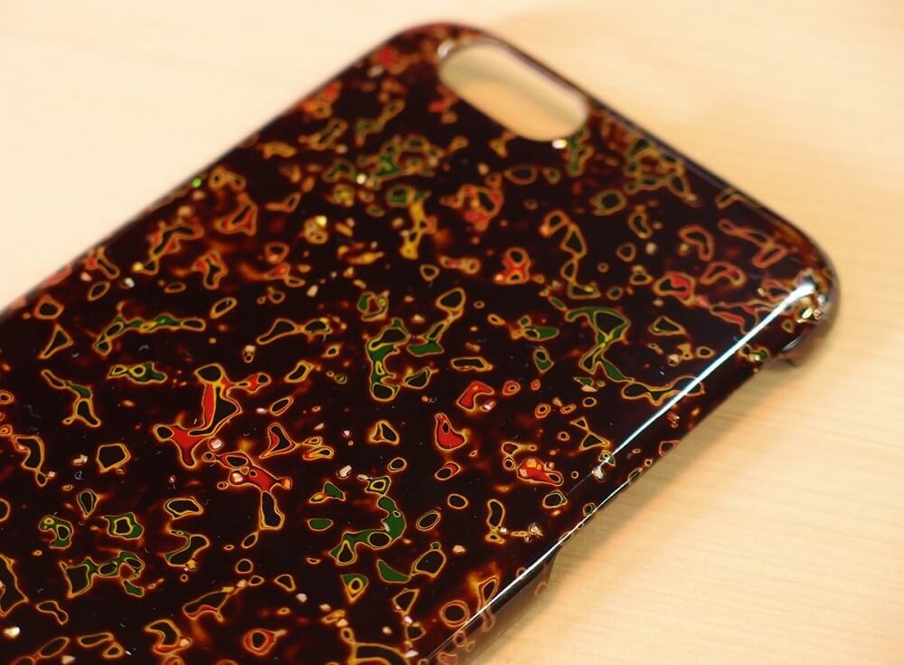 Tsugaru Lacquerware, a traditional Japanese crafts from Aomori, Lacquerware iPhone case