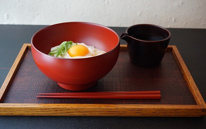 Japanese lacquerware crafts, Johoji Lacquerware product, example of practical use