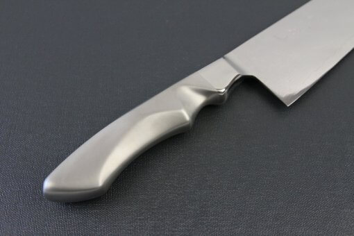 Japanese Chef Knife, Damascus Gyuto size LL, handle details