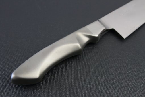 Japanese Chef Knife, Damascus Gyuto, details of handle