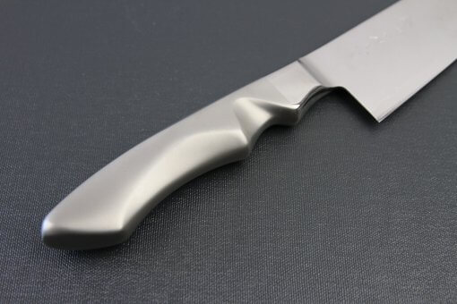 Japanese Chef Knife, Damascus Santoku Multi-purpose, details of handle