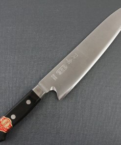 Japanese Highest Quality Chef Knife, Tohu Powder high-speed steel Series, Gyuto chef knife 210mm, entire front view
