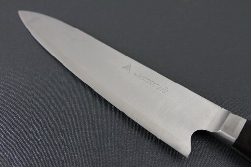 Japanese Highest Quality Chef Knife, Tohu Powder high-speed steel Series, Gyuto chef knife 210mm, details of blade backside