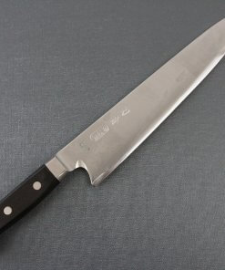 Japanese Highest Quality Chef Knife, Tohu Powder high-speed steel Series, Gyuto chef knife 240mm, entire front view