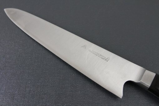 Japanese Highest Quality Chef Knife, Tohu Powder high-speed steel Series, Gyuto chef knife 240mm, details of blade backside