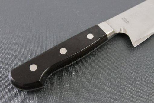 Japanese Highest Quality Chef Knife, Tohu Powder high-speed steel Series, Gyuto chef knife 240mm, details of handle