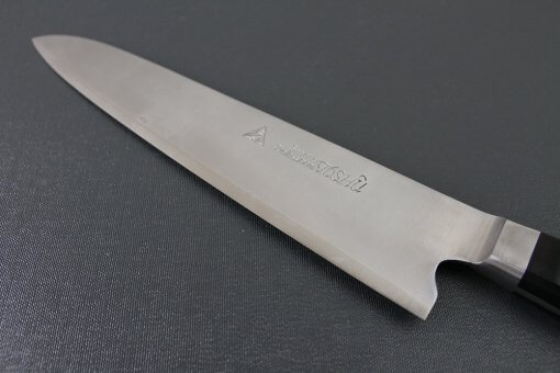 Japanese Highest Quality Chef Knife, Tohu Powder high-speed steel Series, Gyuto chef knife 270mm, details of blade backside