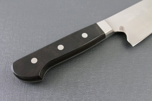 Japanese Highest Quality Chef Knife, Tohu Powder high-speed steel Series, Gyuto chef knife 270mm, details of handle