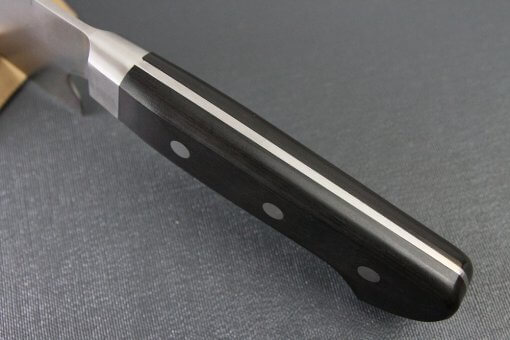 Japanese Highest Quality Chef Knife, Tohu Powder high-speed steel Series, Gyuto chef knife 270mm, handle top view