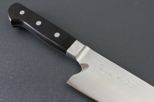 Japanese Highest Quality Chef Knife, Tohu Powder high-speed steel Series, Gyuto chef knife 270mm, diagonal front view