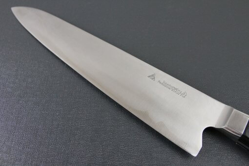 Japanese Highest Quality Chef Knife, Tohu Powder high-speed steel Series, Gyuto chef knife 300mm, details of blade backside