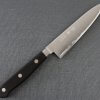 Japanese Highest Quality Chef Knife, Tohu Powder high-speed steel Series, petit knife 120mm, entire front view