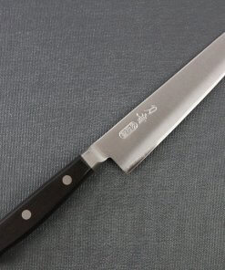 Japanese Highest Quality Chef Knife, Tohu Powder high-speed steel Series, petit knife 150mm, entire front view