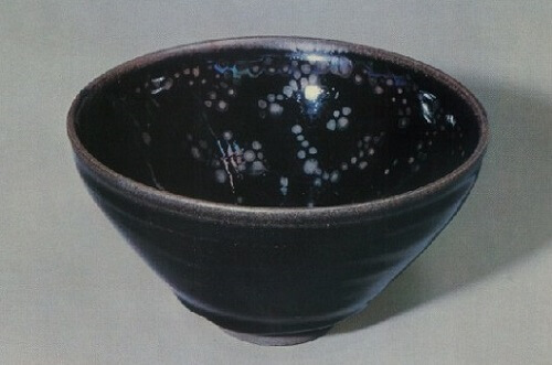 National Treasure Yohen Tenmoku tea bowl owned by Daitokuji Temple