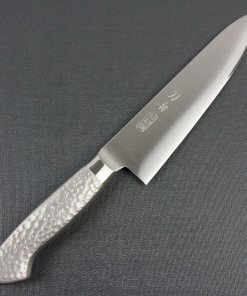 Japanese Chef Knife, Elegance Monaka Series, Gyuto chef knife 180mm, entire front view
