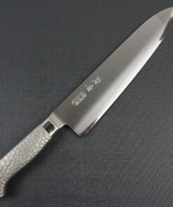 Japanese Chef Knife, Elegance Monaka Series, Gyuto chef knife 210mm, entire front view