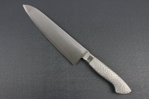 Japanese Chef Knife, Elegance Monaka Series, Gyuto chef knife 210mm, backside view