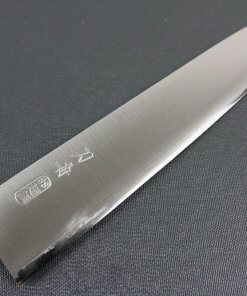 Japanese Chef Knife, Elegance Monaka Series, Gyuto chef knife 240mm, details of blade front side