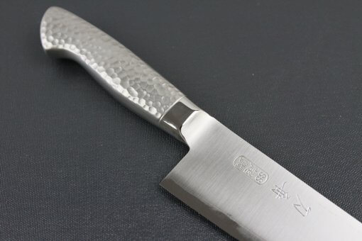 Japanese Chef Knife, Elegance Monaka Series, Gyuto chef knife 240mm, diagonal front view
