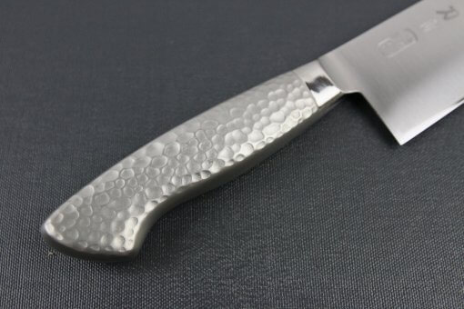 Japanese Chef Knife, Elegance Monaka Series, Nakiri vegetable knife 170mm, handle details