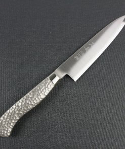 Japanese Chef Knife, Elegance Monaka Series, petit knife 120mm, entire front view