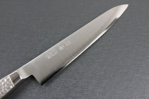 Japanese Chef Knife, Elegance Monaka Series, petit knife 150mm, details of blade front side
