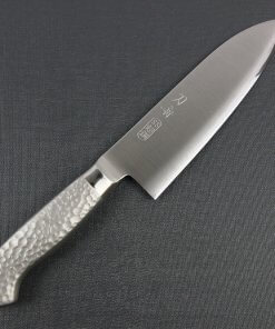 Japanese Chef Knife, Elegance Monaka Series, Santoku multi-purpose knife 165mm, entire front view