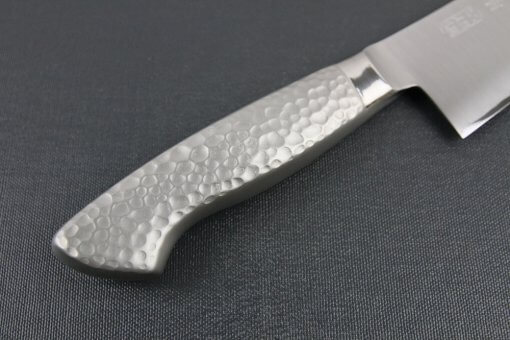 Japanese Chef Knife, Elegance Monaka Series, Santoku multi-purpose knife 165mm, handle details
