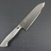 Japanese Chef Knife, Elegance Monaka Series, Santoku multi-purpose knife 180mm, entire front view