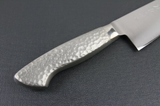 Japanese Chef Knife, Elegance Monaka Series, Santoku multi-purpose knife 180mm, handle details