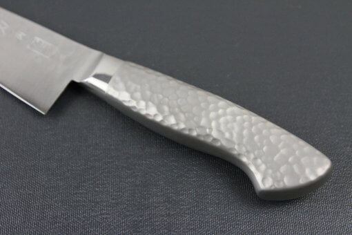 Japanese Chef Knife, Hammer Finish Series, Gyuto chef knife 180mm left-handed, handle details
