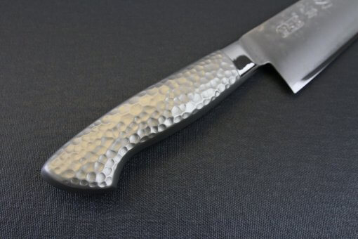Japanese Chef Knife, Hammer Finish Series, Gyuto chef knife 180mm, handle details