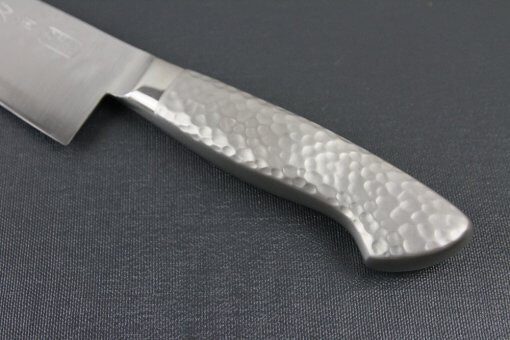 Japanese Chef Knife, Hammer Finish Series, Gyuto chef knife 210mm left-handed, handle details