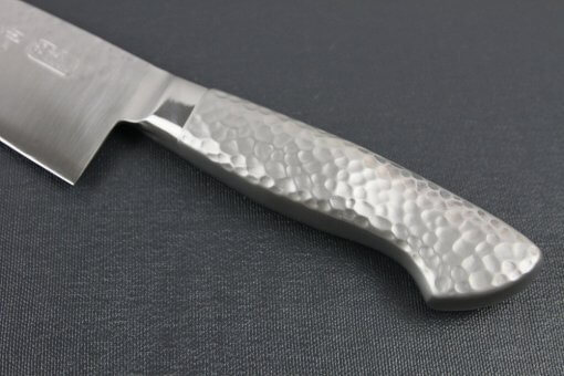 Japanese Chef Knife, Hammer Finish Series, Gyuto chef knife 240mm left-handed, handle details